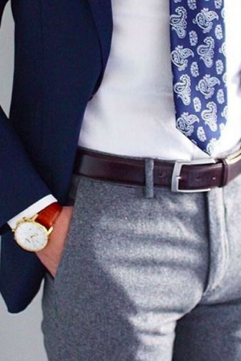 11 правил мужского стиля. Длина галстука